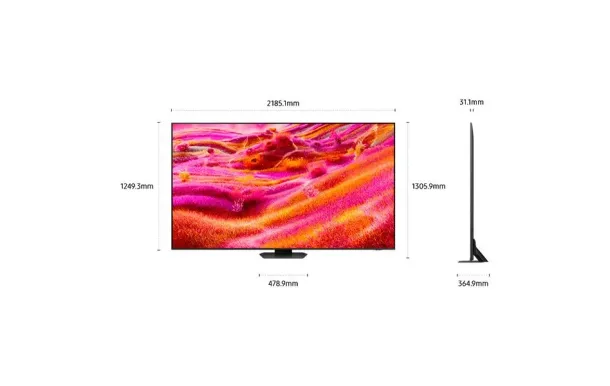 SAMSUNG Téléviseur UHD 4K SA TQ98QN90FATXXC